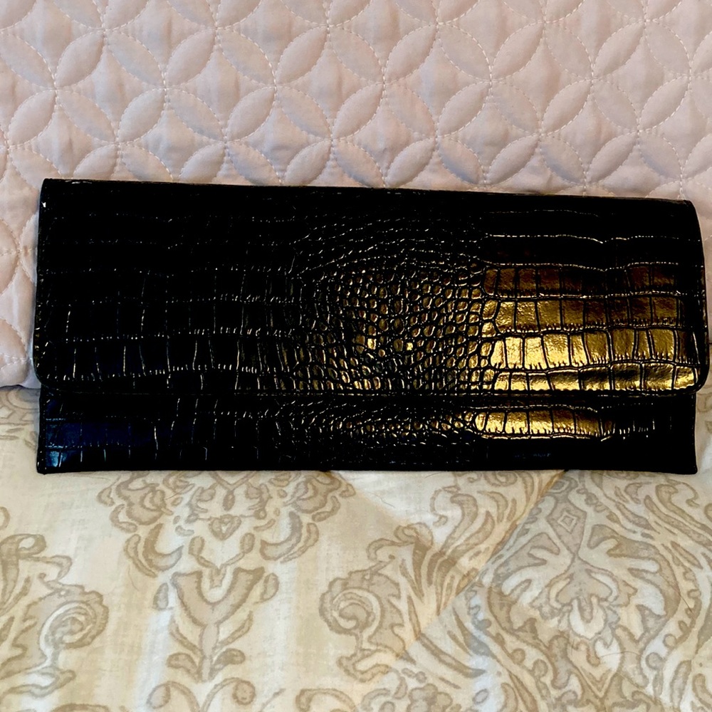 Black Laila Rowe clutch